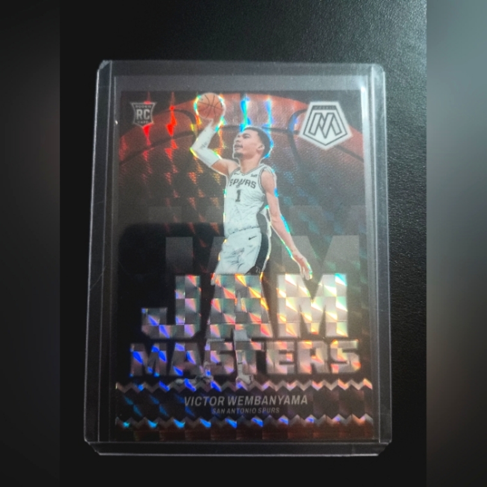 VICTOR WEMBANYAMA 2023-24 Mosaic Basketball Jam Masters Silver Mosaic #3 (RC)